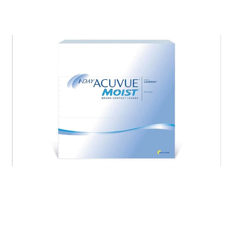 1-DAY ACUVUE® MOIST Daily Contact Lenses (30 Pack)
