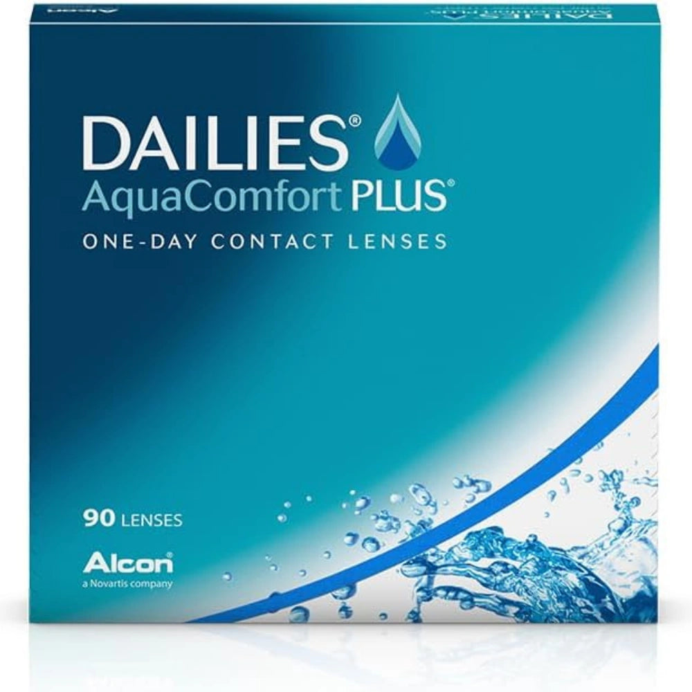 Alcon DAILIES AquaComfort Plus Daily Contact Lenses 90 Pack