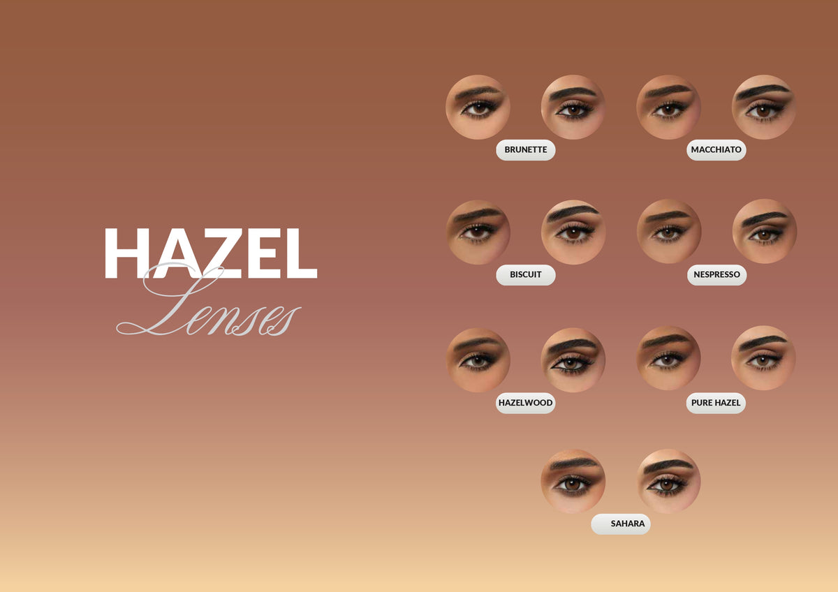 Hazel Monthly Contact Lenses