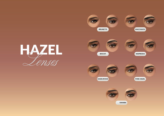 Hazel Monthly Contact Lenses